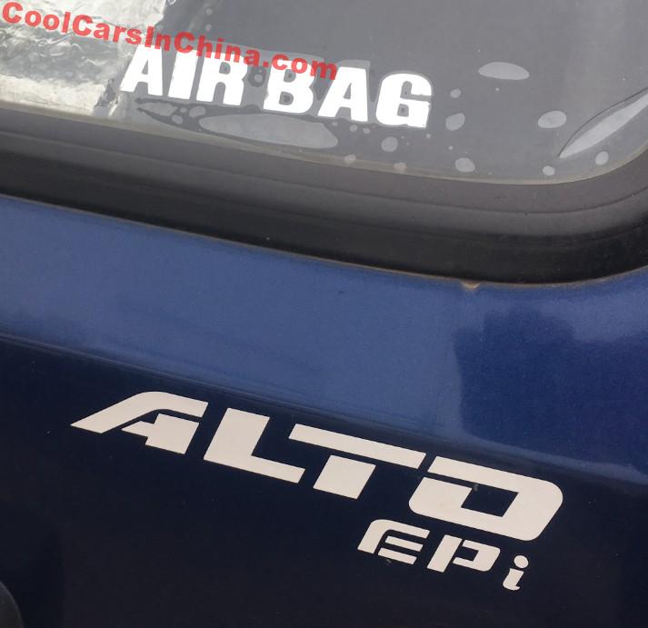 ALTO 800 badge for cars